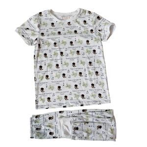 NWT The Printed Press Size 8/9 Heart of Texas PJs